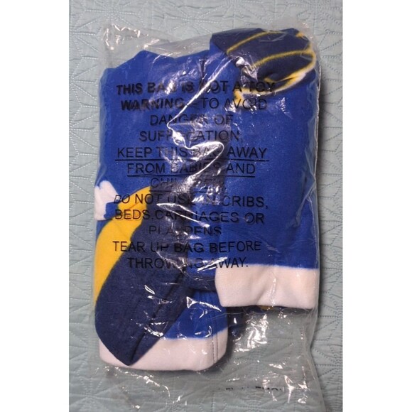 St. Louis Blues Blanket Jersey With Arms #34 No Name 100% Polyester Blue Notes - Picture 3 of 3